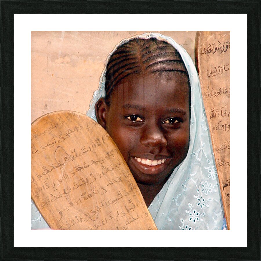 The Wood Tab Picture Frame print