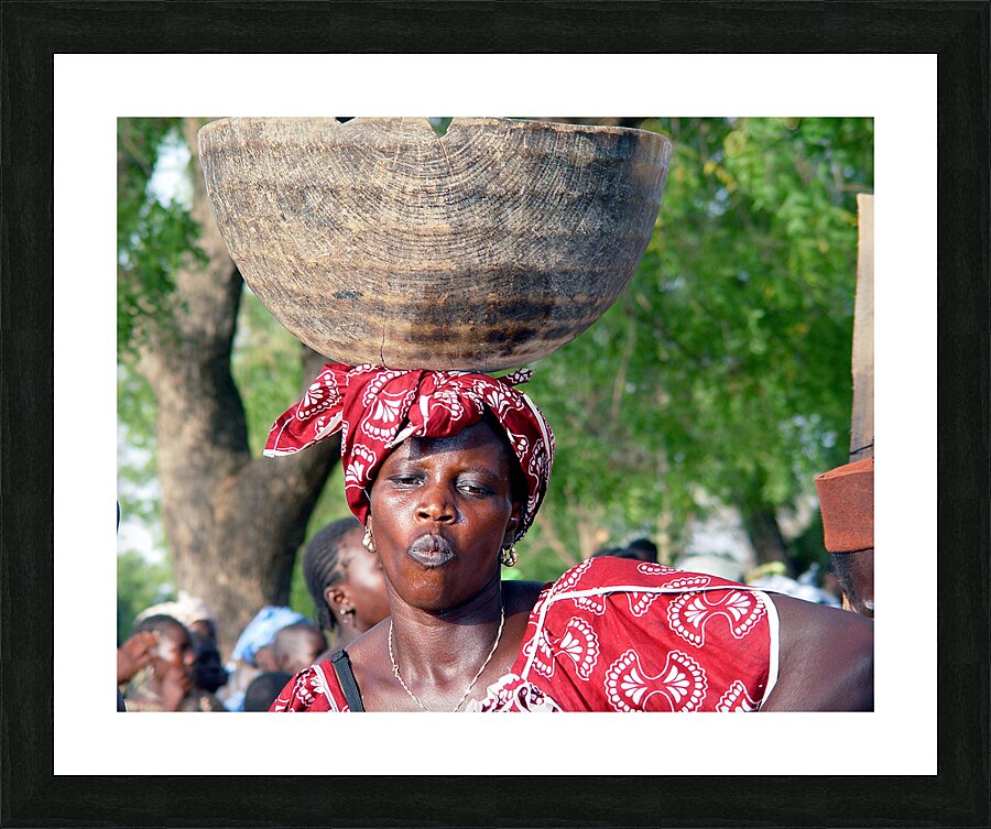 Millet Dance Picture Frame print