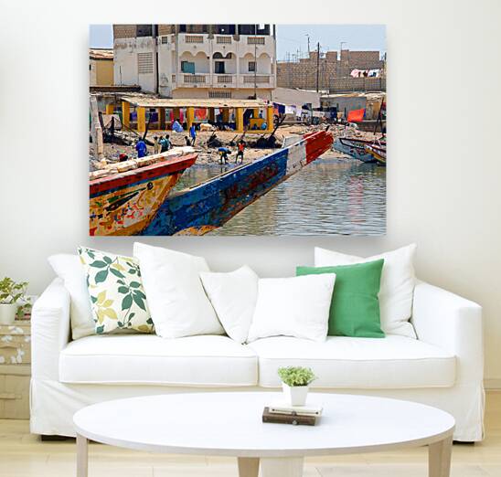 Fishing Village Reproduction