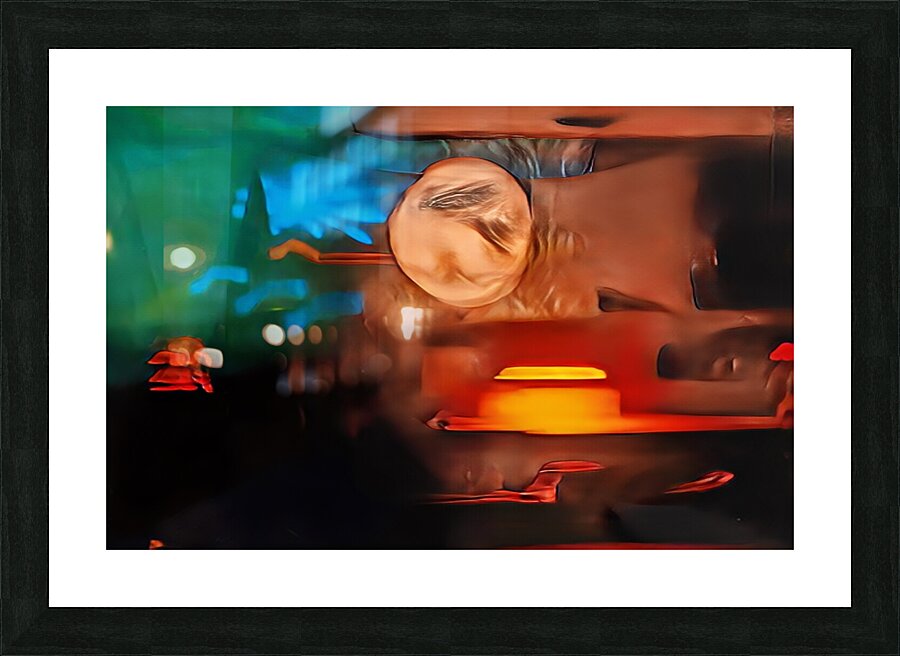 Eatery Abstract Picture Frame print