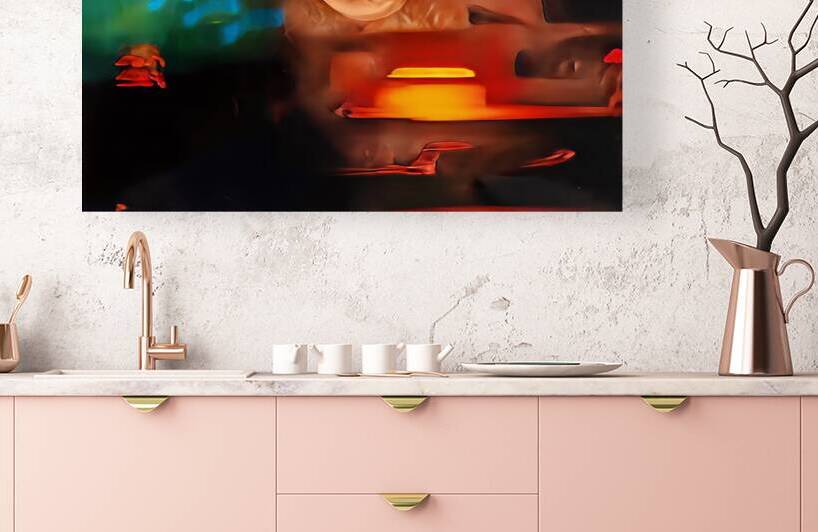 Eatery Abstract by Brian Mosby