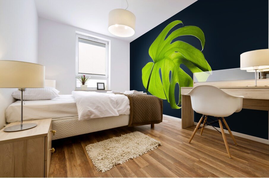Monstera Mural print