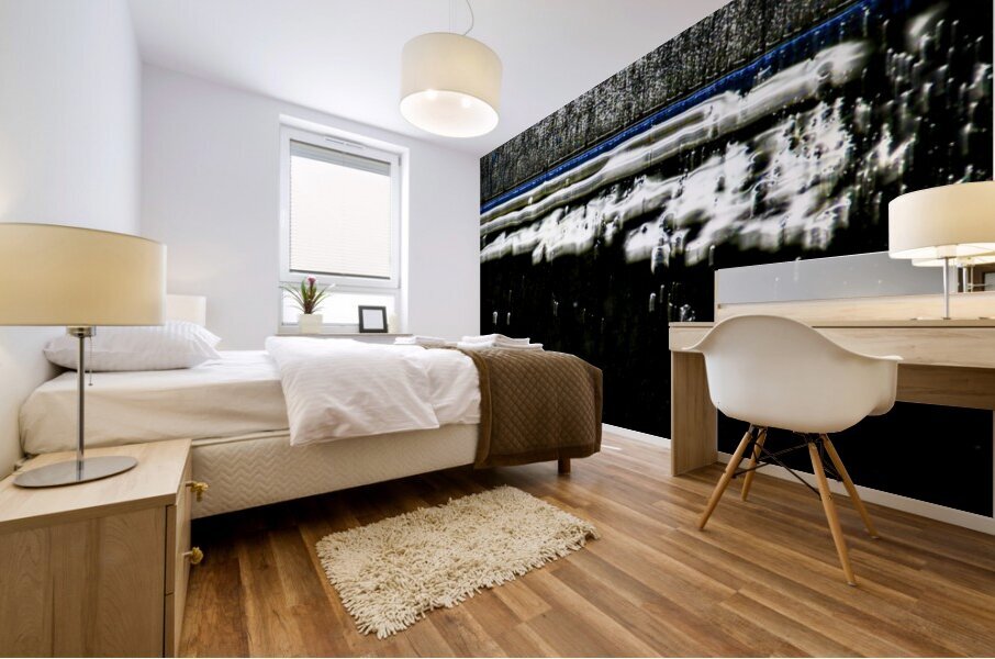 Blue Night Mural print