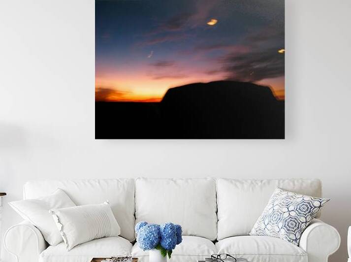 Uluru Daybreak by D Saint Martin