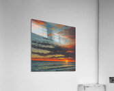 SUNSET OVER THE SEA 0 Acrylic Print