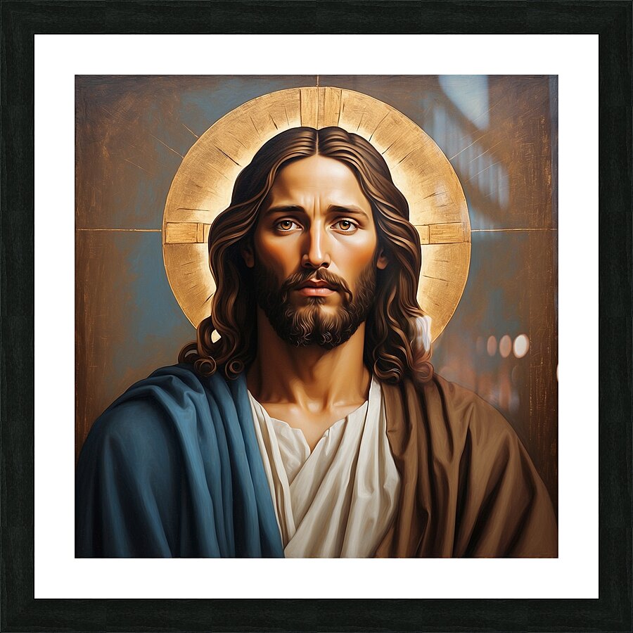 Jesus Picture Frame print