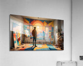 the future Acrylic Print