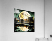 Huge moon Acrylic Print