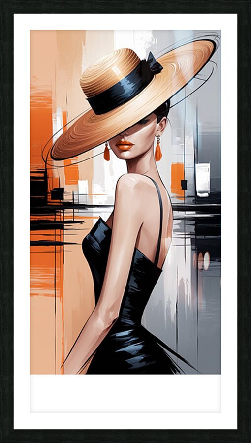 Elegance in Motion Picture Frame print