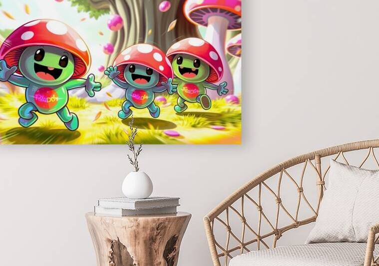  mushroom gummies kids room by ProLuca