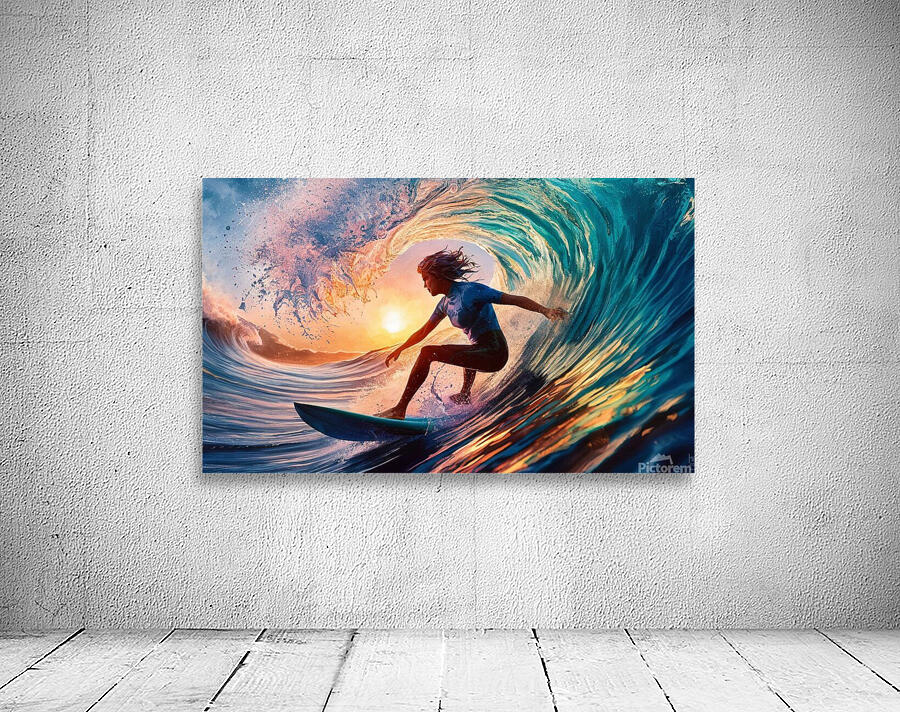 Nice wave Wall Preview