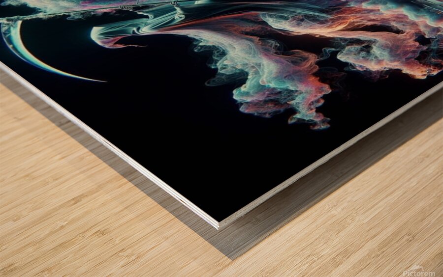 Night mare Wood print