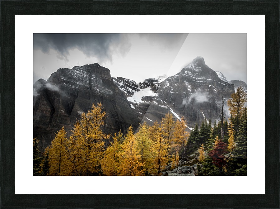 Temple Mountain Picture Frame print