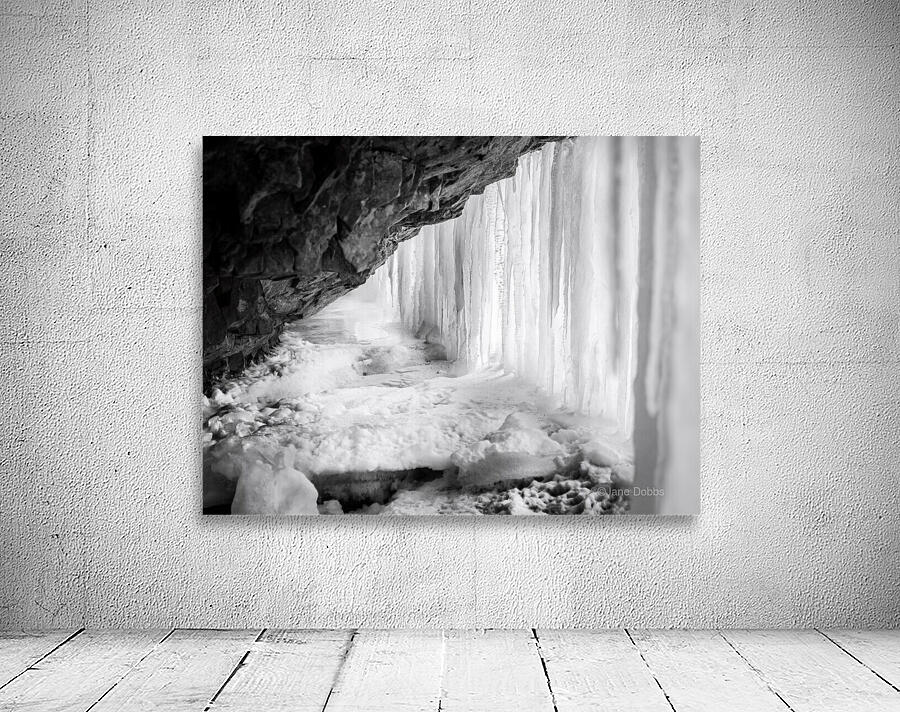 Behind The Ice Falls Wall Preview