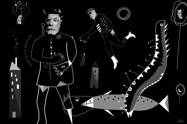 cateatskingsfish Digital Download