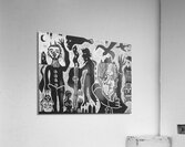 cardinal flees demons Acrylic Print