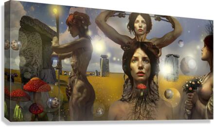 Pagan Frost Canvas Print