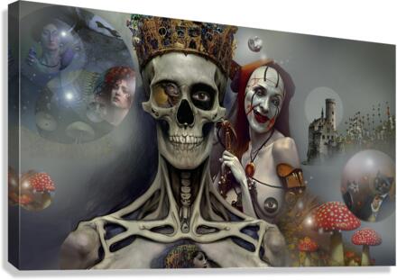 The Devil s Wedding Party Canvas Print