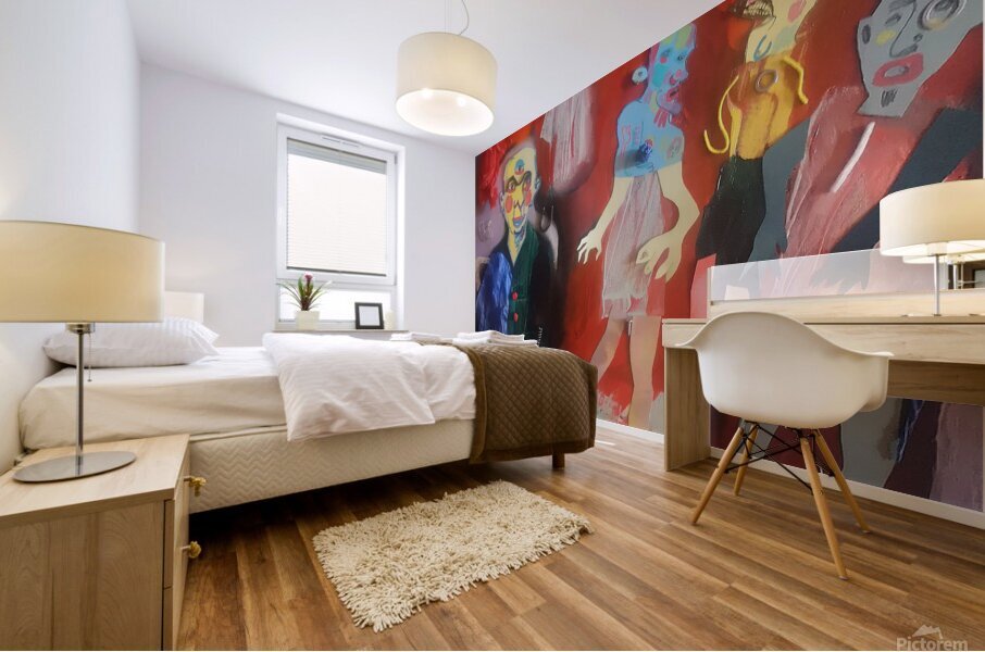 pill2 Mural print