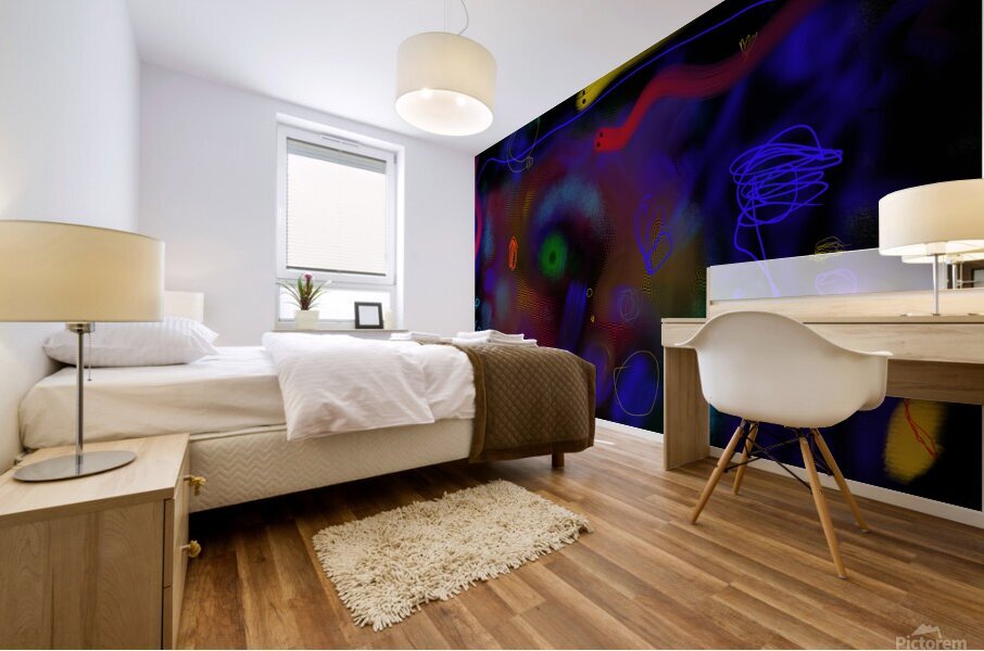 peg Mural print