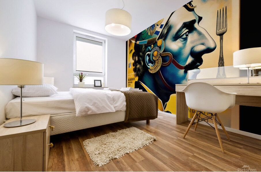 bookoflies Mural print