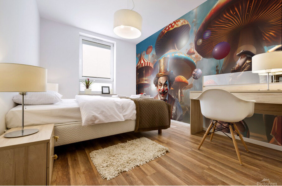Cirque Rouge Mural print