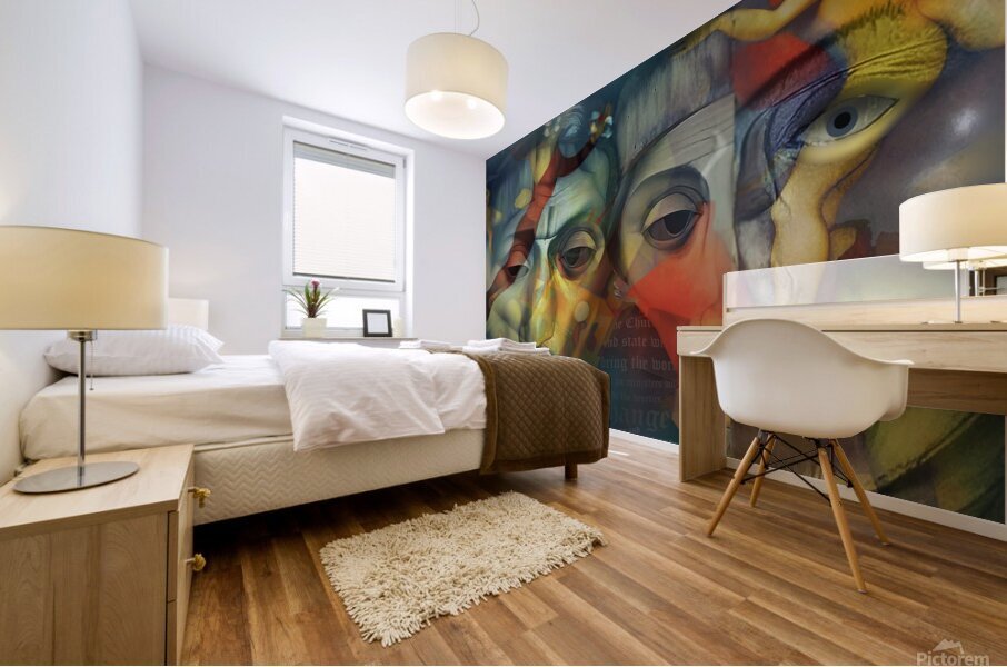 church Mural print
