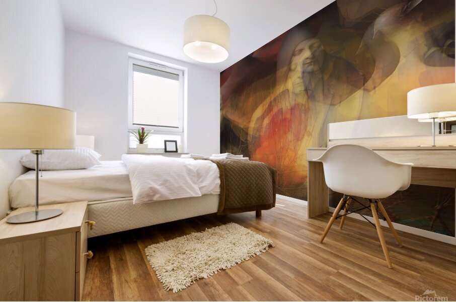 fractal Mural print