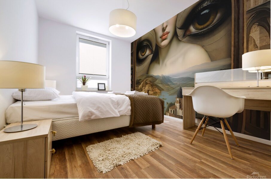 mirror2 Mural print