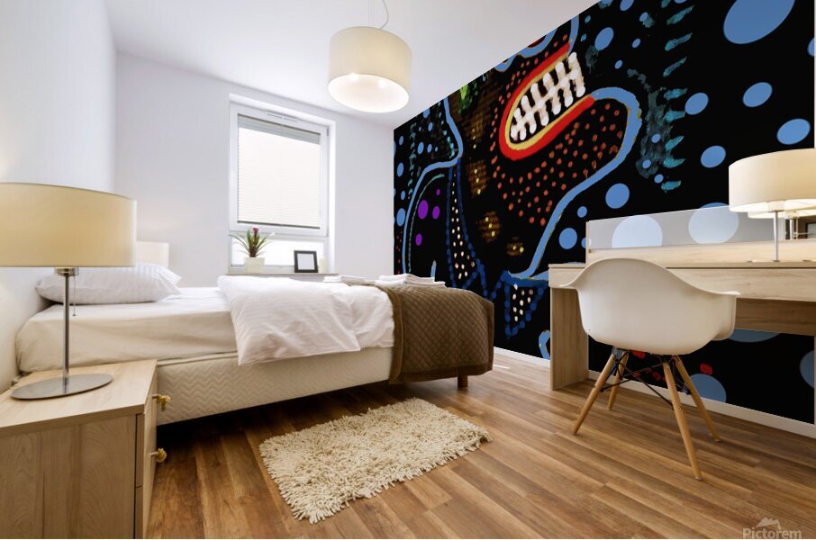 Follow Mural print