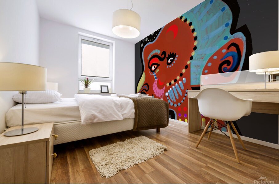 Say that again Mural print