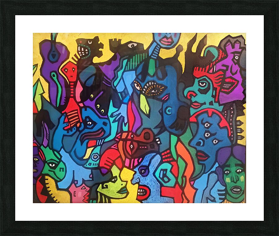 CREATURES Picture Frame print