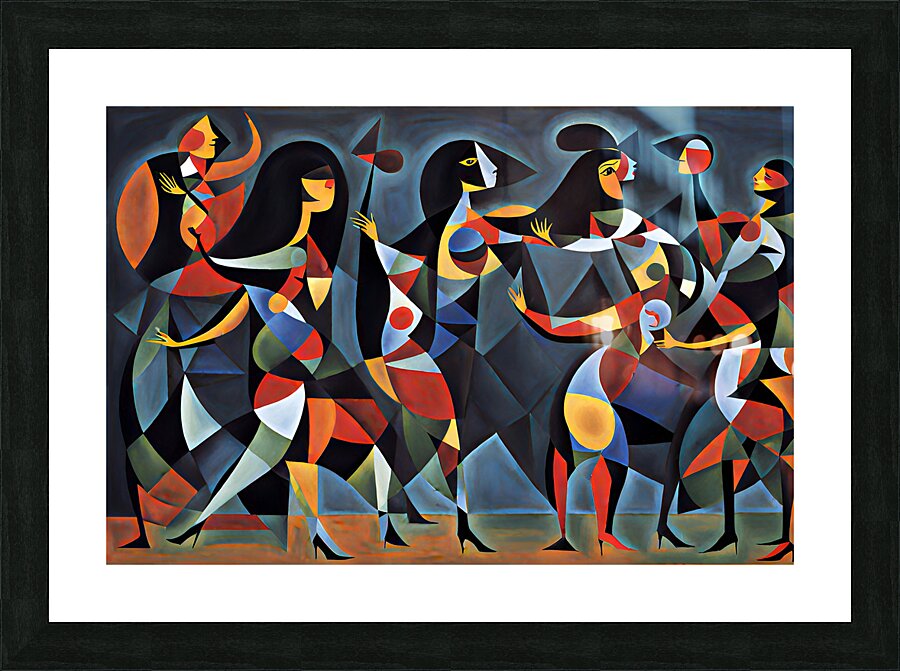 dancerz Picture Frame print