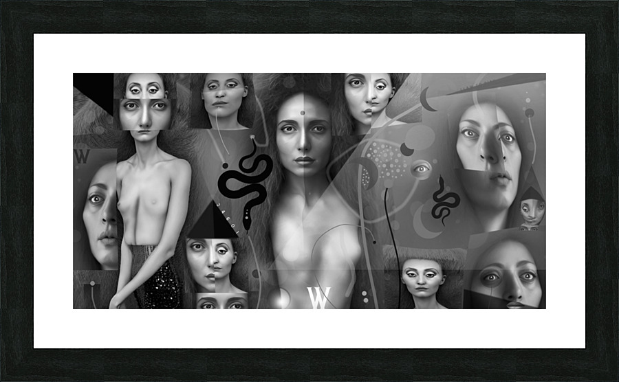 24601BW Picture Frame print