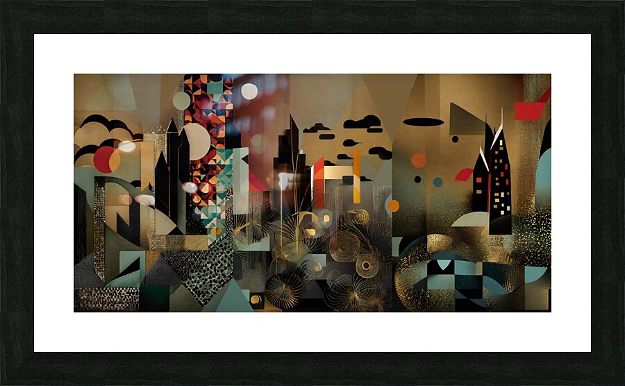 city Picture Frame print