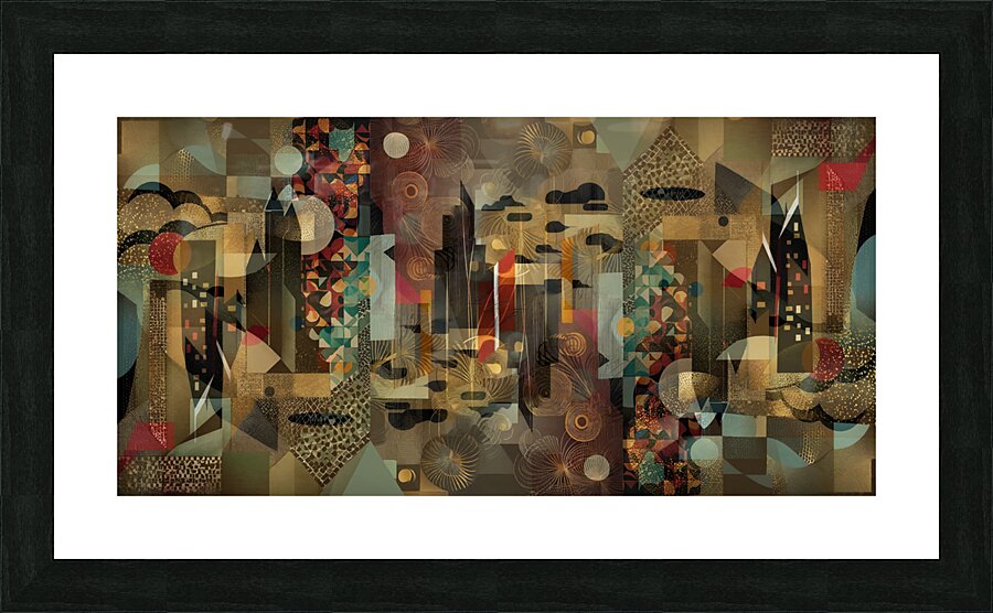 city2 Picture Frame print