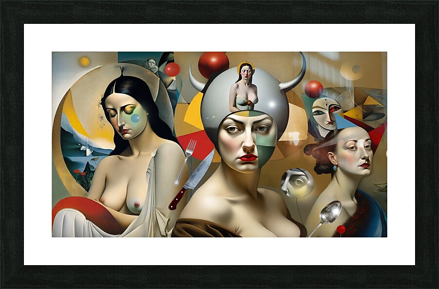 HORNS Picture Frame print