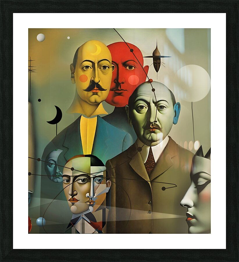 HALF2 Picture Frame print