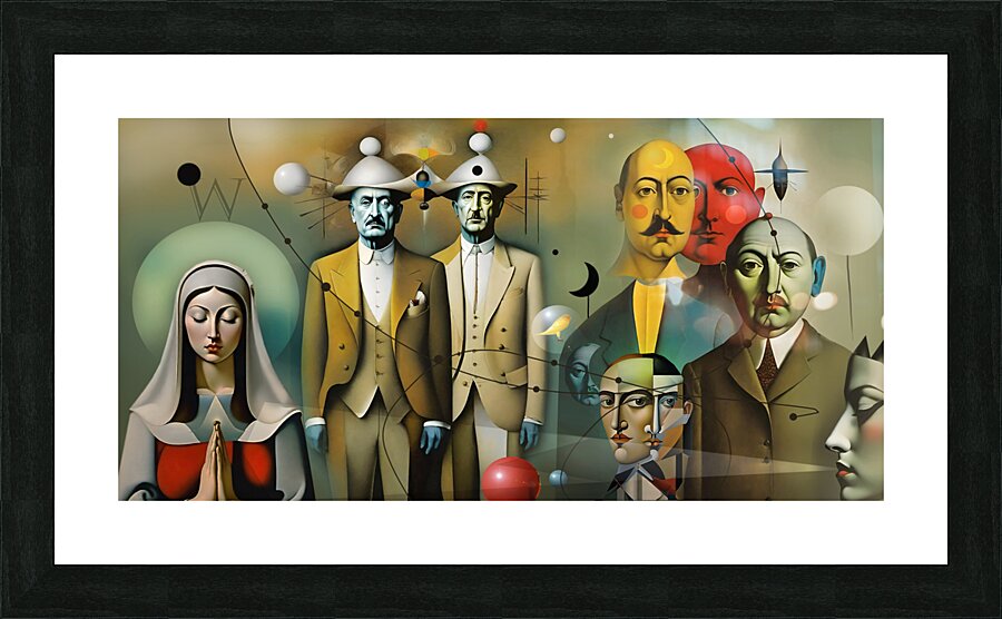 seven Picture Frame print