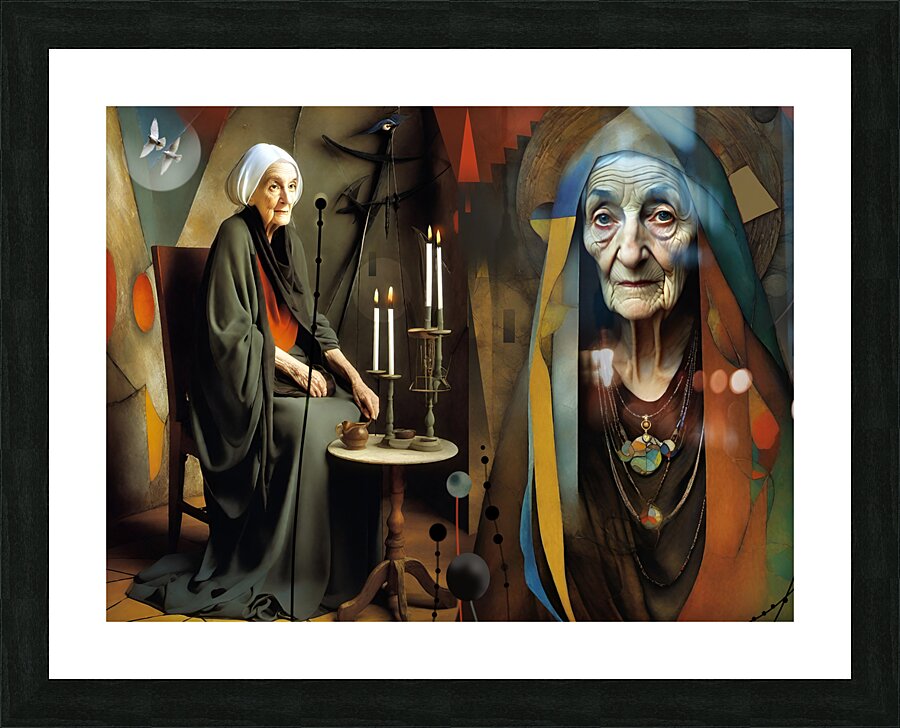 WITCHES Picture Frame print