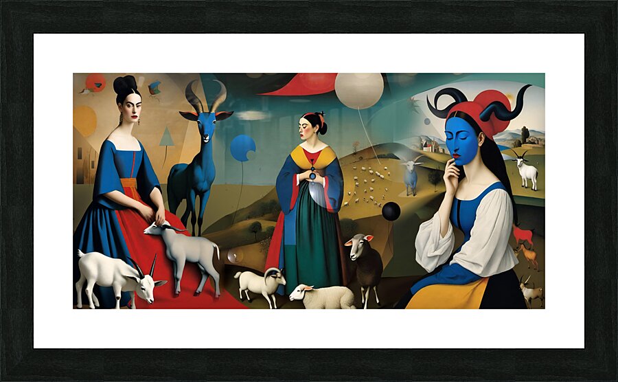 The Approaching Storm Picture Frame print