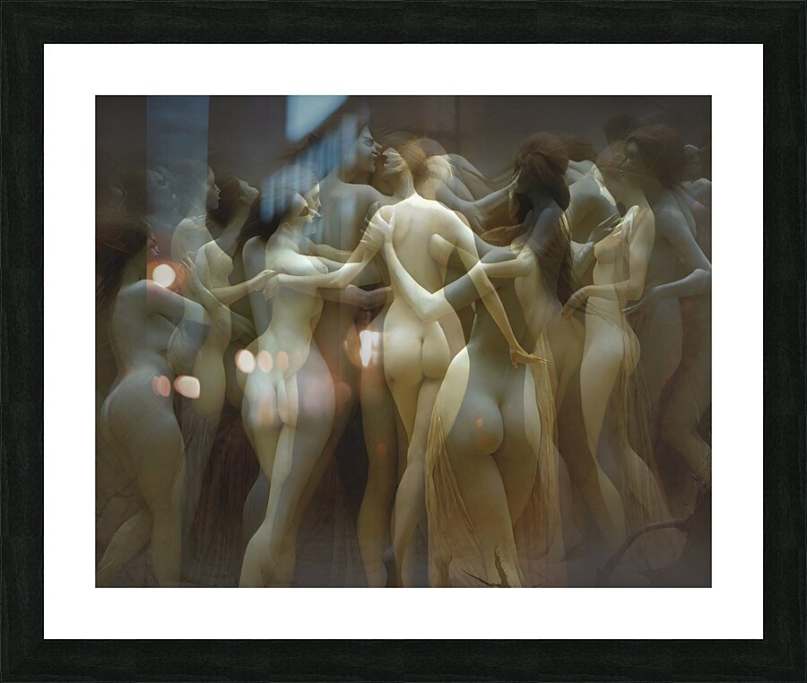 GHOSTS Picture Frame print