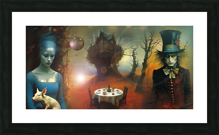 teaparty Picture Frame print