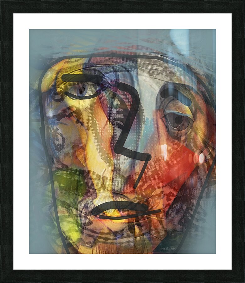 glaze Picture Frame print