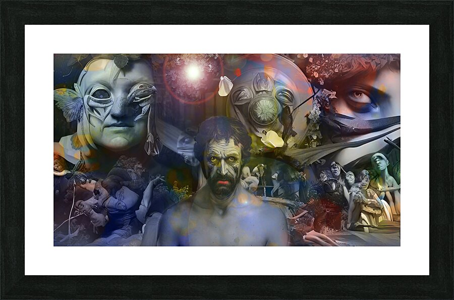  Planet Rome Picture Frame print