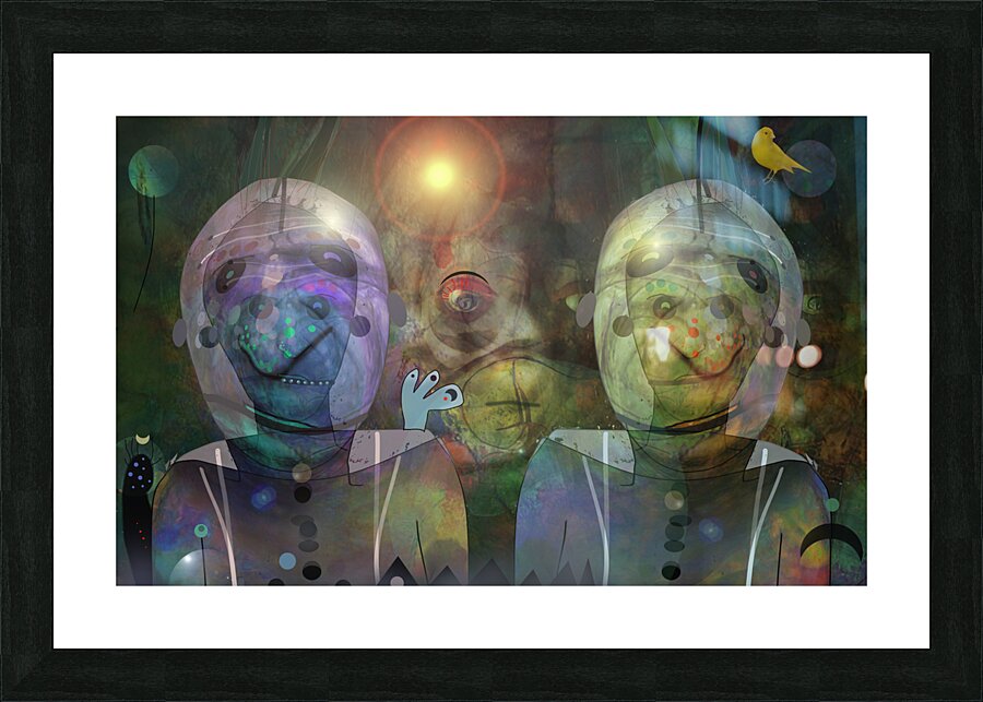 glue3 Picture Frame print