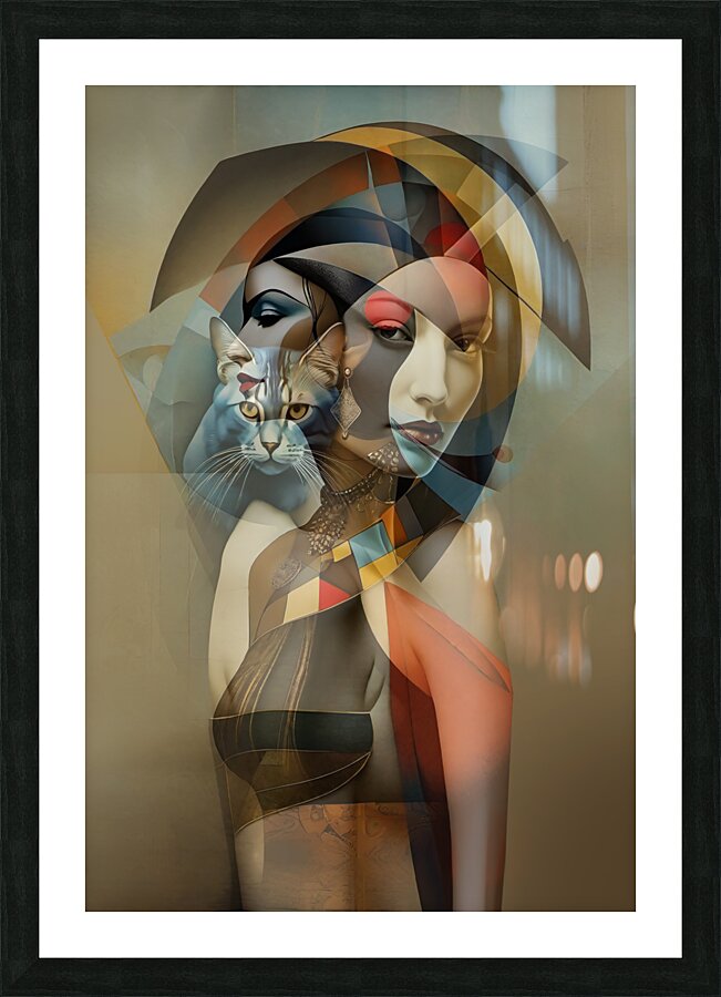 shards Picture Frame print