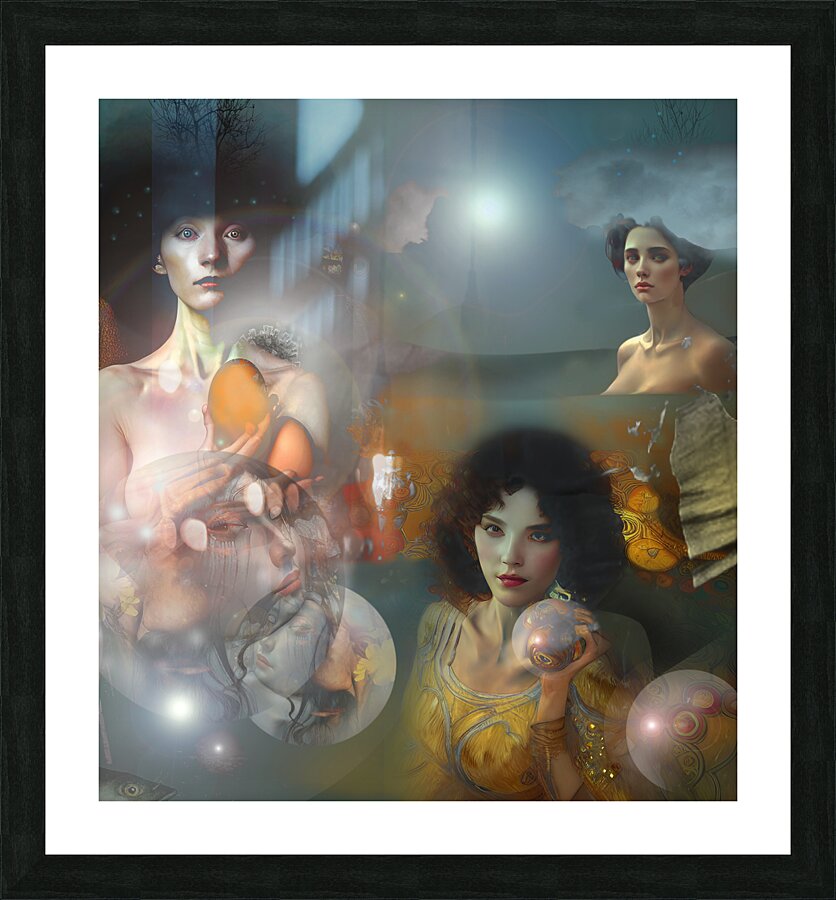 oceanghosts3 Picture Frame print