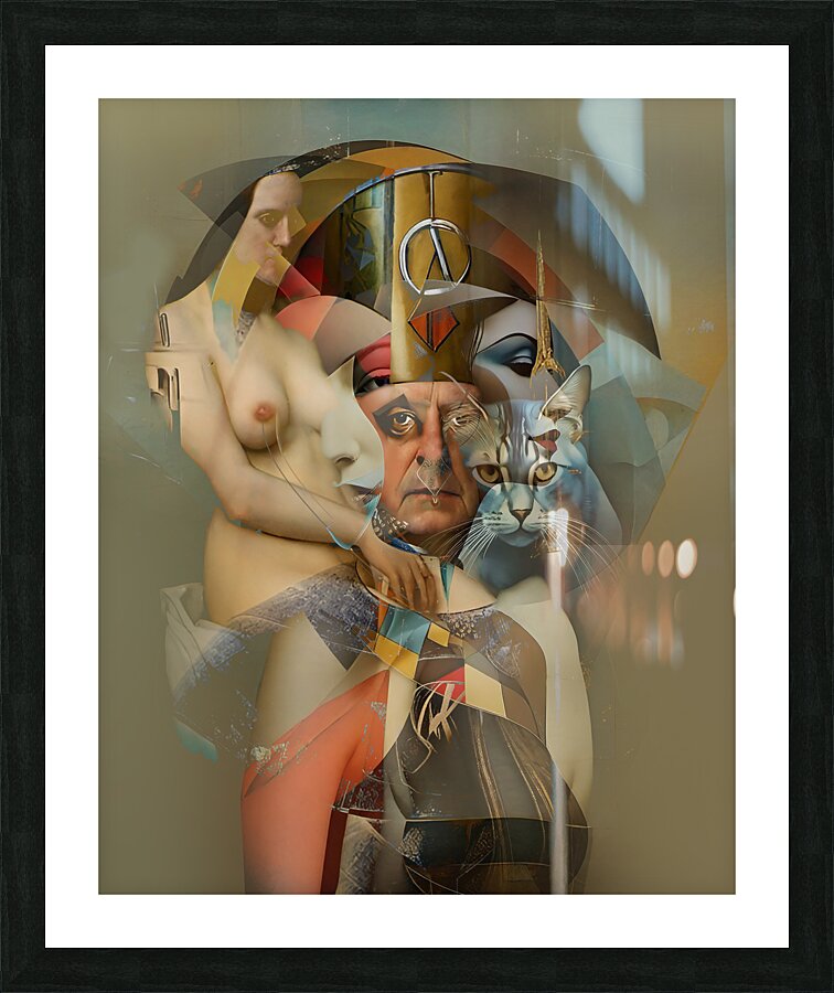 Choirmaster fantasy Picture Frame print