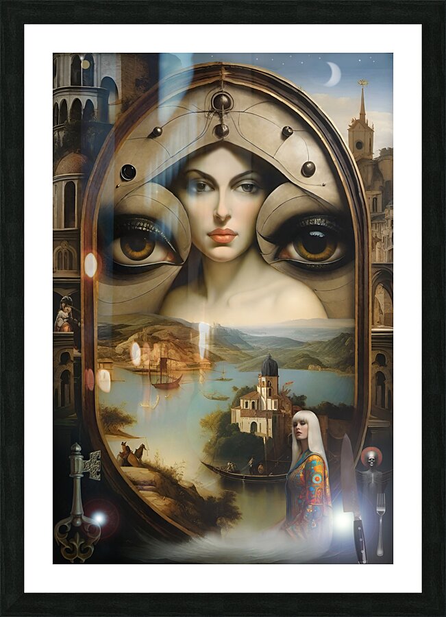 mirror2 Picture Frame print